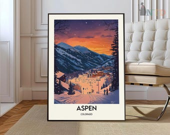 Aspen Print, Aspen Poster, Aspen Wall Art, Aspen Art Print, Aspen Artwork, Aspen Photo, Colorado Print, Colorado Poster, Colorado Wall Art