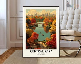 Central Park Print, Central Park Wall Art, Central Park Poster, Central Park Photo, Central Park NYC, Central Park Manhattan New York