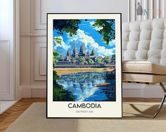Cambodia Print, Cambodia Wall Art, Cambodia Art Print, Cambodia Poster, Cambodia Photo, Cambodia Photography, Cambodia Travel