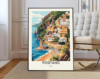 Positano Print, Positano Wall Art, Positano Poster, Positano Photo, Positano Poster Print, Positano Wall Décor, Positano Amalfi coast poster