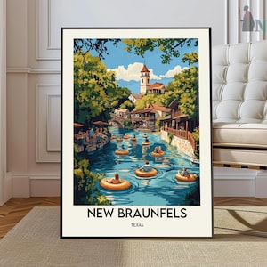 New Braunfels Poster, New Braunfels Wandkunst, New Braunfels Druck, New Braunfels Foto, New Braunfels Poster Druck, New Braunfels Texas
