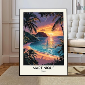 Martinique Print, Martinique Wall Art, Martinique Poster, Martinique Photo, Martinique Poster Print, Martinique Island, Martinique Caribbean