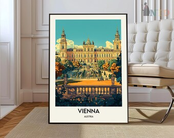 Vienna Print, Vienna Wall Art, Vienna Poster, Vienna Photo, Vienna Poster Print, Vienna  Travel Poster, Vienna Austria, Verona city