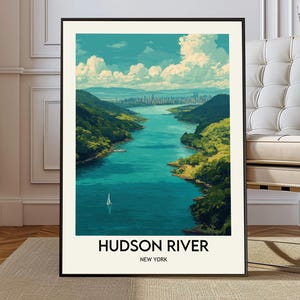 Hudson River poster, Hudson River Wall Art, Hudson River Print, Hudson River Photo, Hudson River Poster Print, Hudson River New York print
