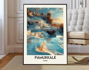Pamukkale poster, Pamukkale Wall Art, Pamukkale Print, Pamukkale Photo, Pamukkale Poster Print, Pamukkale Travel, Pamukkale Turkey print