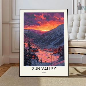 Sun Valley poster, Sun Valley Wall Art, Sun Valley Print, Sun Valley Photo, Sun Valley Poster Print, Sun Valley Idaho, Sun Valley Gift