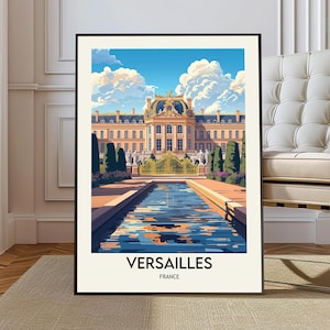 Versailles poster, Versailles Wall Art, Versailles Print, Versailles Photo, Versailles Poster Print, Versailles Travel, Versailles city