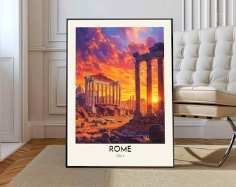 Rome Poster, Rome Print, Rome Wall Art, Rome Travel Poster, Rome Art Print, Rome Italy Print, Italy Wall Art, Italy Poster, Rome Photo