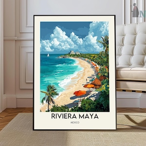 Riviera Maya poster, Riviera Maya Wall Art, Riviera Maya Print, Riviera Maya Photo, Riviera Maya Poster Print, Riviera Maya Mexico poster