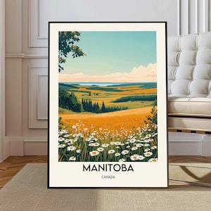 Manitoba poster, Manitoba Wall Art, Manitoba Print, Manitoba Photo, Manitoba Poster Print, Manitoba Travel Poster, Manitoba Canada poster