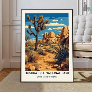 Joshua Tree National Park Print, Joshua Tree Photo, Joshua Tree Poster, Joshua Tree painting, Joshua Tree artwork, Joshua Tree gift