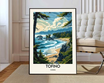 Tofino-poster, Tofino-muurkunst, Tofino-afdruk, Tofino-foto, Tofino-posterafdruk, Tofino-decor, Tofino Brits-Columbia, Tofino, Canada