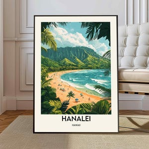 Hanalei Print, Hanalei Wall Art, Hanalei Poster, Hanalei Photo, Hanalei Poster Print, Hanalei Wall Decor, Hawaii Poster, Hanalei pier print