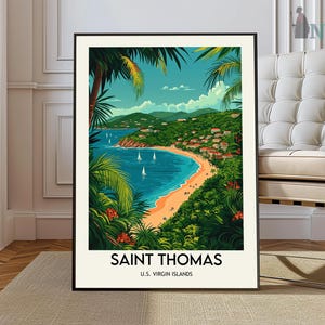 Saint Thomas poster, Saint Thomas Wall Art, Saint Thomas Print, Saint Thomas Photo, Saint Thomas Poster Print, Saint Thomas Caribbean poster