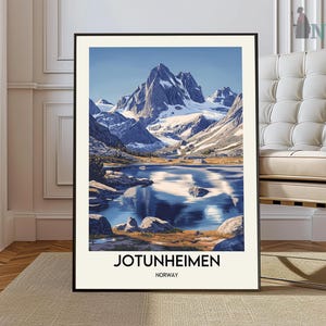 Jotunheimen Plakat, Jotunheimen Wandkunst, Jotunheimen Druck, Jotunheimen Foto, Jotunheimen Poster Druck, Jotunheimen Norwegen Plakat