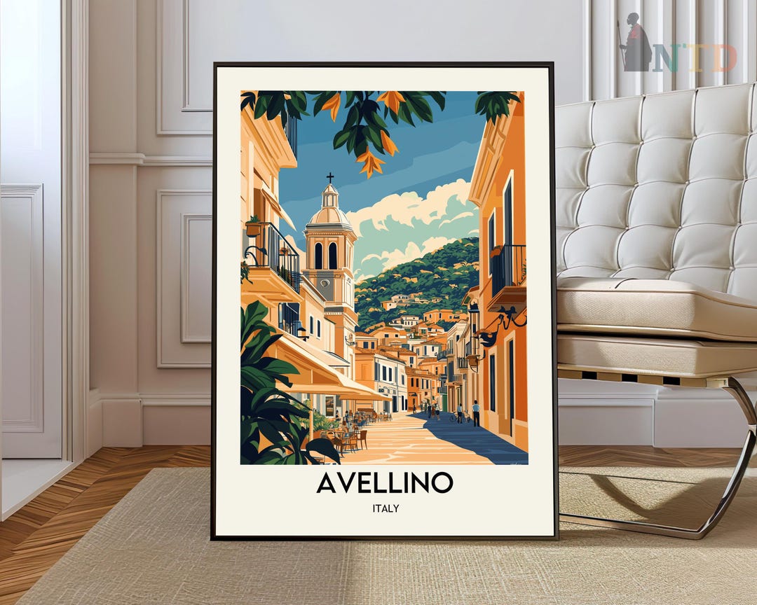 Avellino Italy Poster: Travel Photography, City Wall Art - Etsy