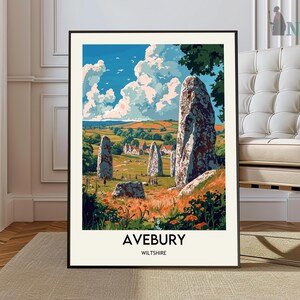 Avebury Print, Avebury Wall Art, Avebury Poster, Avebury Photo, Avebury Poster Print, Avebury Travel England, Avebury Wiltshire poster