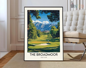 The Broadmoor Golf Club poster, The Broadmoor Golf Club wall art, The Broadmoor Golf Club print, Broadmoor photo, Broadmoor decor