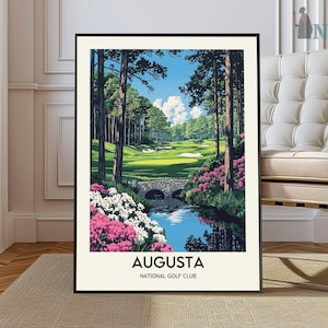 Augusta National Golf Club Print: Masters Tournament Photo, Amen Corner