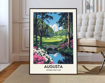 Stampa dell'Augusta National Golf Club: foto del torneo Masters, Amen Corner