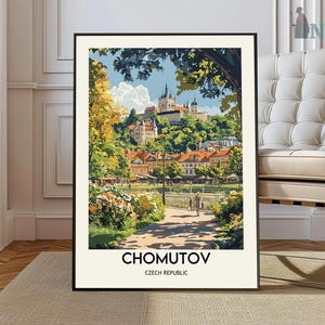 Chomutov poster, Chomutov Wall Art, Chomutov Print, Chomutov Photo, Chomutov Poster Print, Chomutov Travel, Chomutov city, Chomutov map