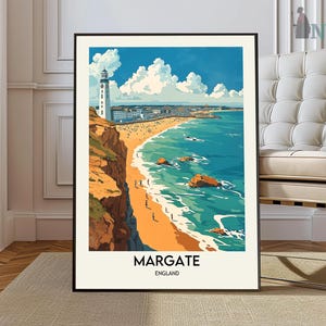 Margate Print, Margate Wall Art, Margate Poster, Margate Photo, Margate Poster Print, Margate Kent Poster, Margate England poster