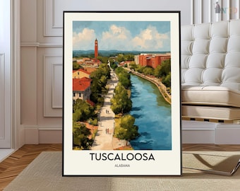 Tuscaloosa poster, Tuscaloosa Wall Art, Tuscaloosa Print, Tuscaloosa Photo, Tuscaloosa Poster Print, Tuscaloosa Travel, Tuscaloosa Alabama