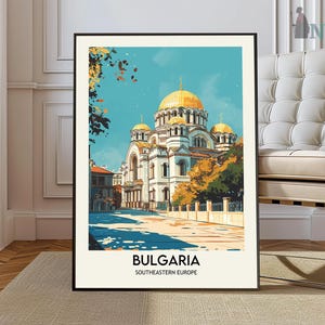 Bulgaria Print, Bulgaria Wall Art, Bulgaria Poster, Bulgaria Photo, Bulgaria Poster Print, Bulgaria Wall Décor, Bulgaria Sofia Poster