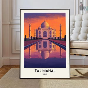 Taj mahal Print, Taj mahal Wall Art, Taj mahal Poster, Taj mahal Photo, Taj mahal Poster Print, Taj mahal Wall Décor, Agra India poster