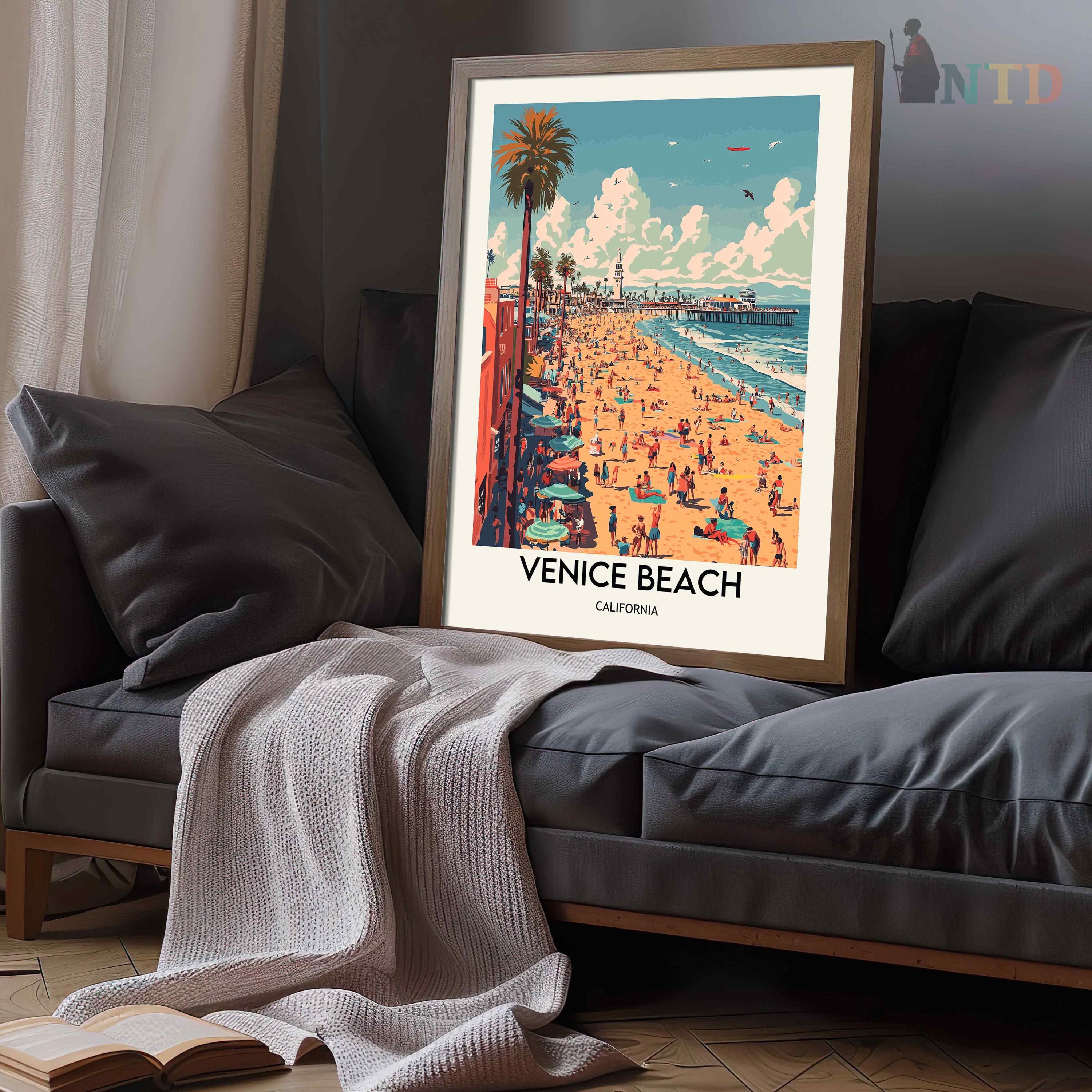 ベニス ビーチのポスター、ベニス ビーチの壁アート、ベニス ビーチの