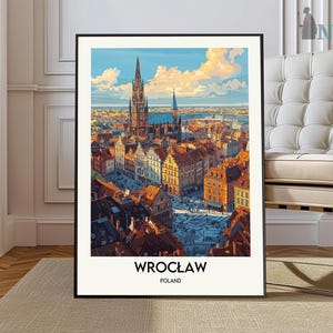 Wroclaw Print, Wroclaw Wall Art, Wroclaw Poster, Wroclaw Photo, Wroclaw Poster Print, Wroclaw Travel Poster, Wroclaw Poland
