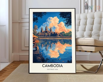 Cambodia Print, Cambodia Wall Art, Cambodia Art Print, Cambodia Poster, Cambodia Photo, Cambodia Photography, Cambodia Travel