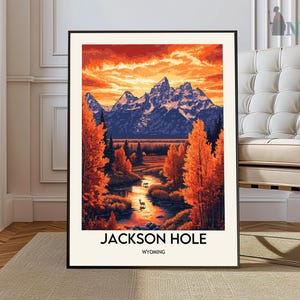 Jackson Hole Poster, Jackson Hole Wall Art, Jackson Hole Print, Jackson Hole Photo, Jackson Hole Poster Print, Jackson Hole Travel Poster