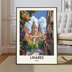 Linares Poster, Linares Wandkunst, Linares Druck, Linares Foto, Linares Poster Druck, Linares Reiseplakat, Linares Spanien, Linares Stadt