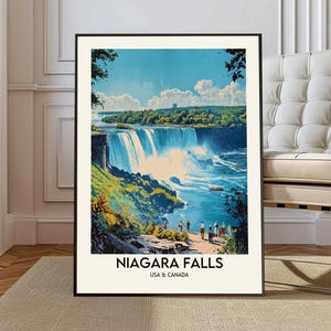 Niagara Falls Print, Niagara Falls Wall Art, Niagara Falls Poster, Niagara Falls Photo, Niagara Falls canada, Niagara Falls gift,