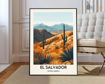 El Salvador Print Film Photo, El Salvador Wall Art, El Salvador Poster, El Salvador Photo, El Salvador Poster Print, El Salvador Wall Decor