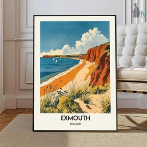 Exmouth Print, Exmouth Wall Art, Exmouth Poster, Exmouth Photo, Exmouth Poster Print, Devon Exmouth Poster, Exmouth England, Devon England
