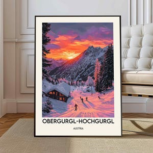 Obergurgl-Hochgurgl poster, Obergurgl-Hochgurgl Wall Art, Obergurgl-Hochgurgl Print, Obergurgl-Hochgurgl Photo, Austria Ski poster