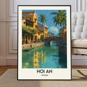 Hoi An print, Hoi An poster, Hoi An wall art, Hoi An decor, Hoi An gift, Hoi An artwork, Hoi An photo, Hoi An travel art, Hoi An Vietnam
