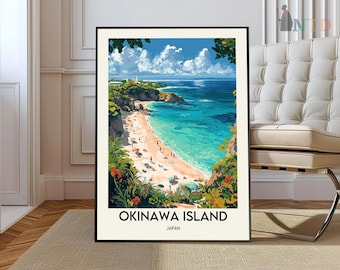 Okinawa Island poster, Okinawa Island Wall Art, Okinawa Island Print, Okinawa Island Photo, Okinawa Island Poster Print, Okinawa Island