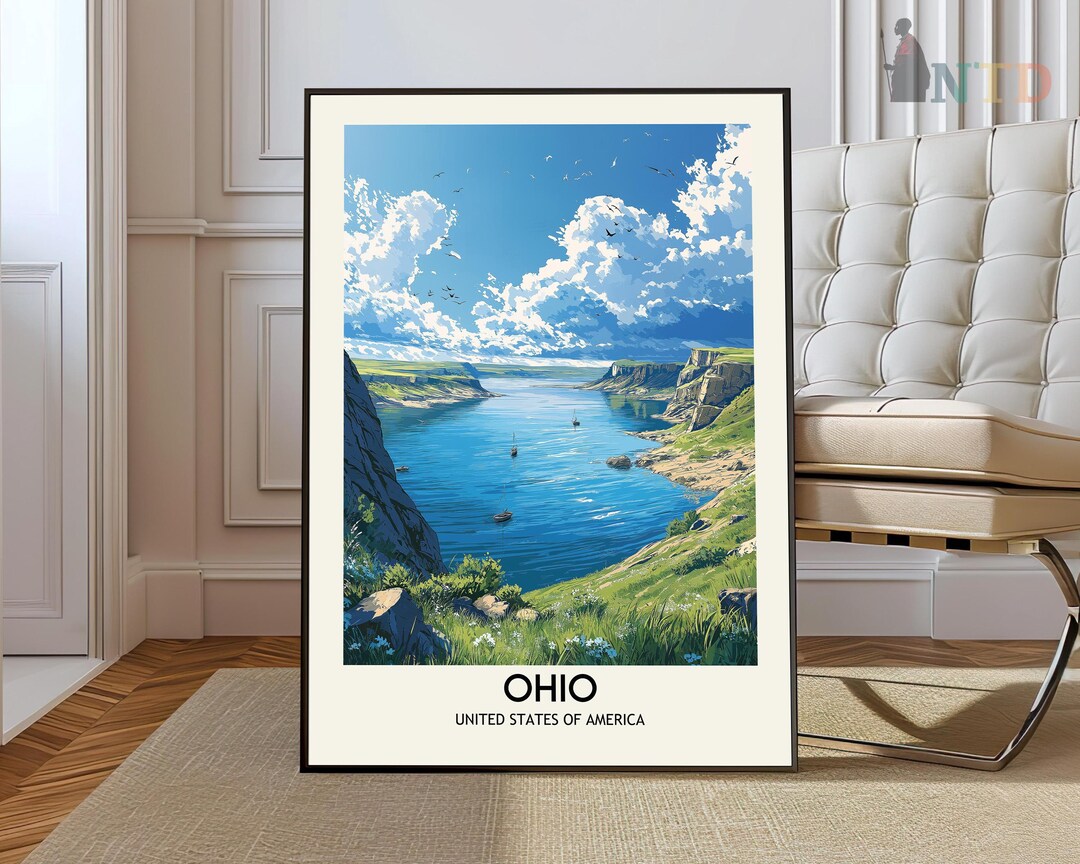 Ohio Rise Poster Ohio Print, Ohio Wall Art, Ohio Poster, Ohio Photo, Ohio Poster Print ...