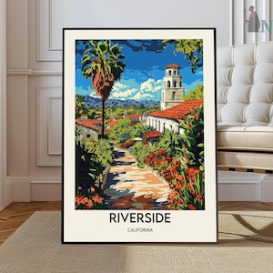 Riverside poster, Riverside Wall Art, Riverside Print, Riverside Photo, Riverside Poster Print, Riverside Travel Poster, Riverside Gift