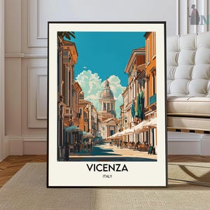 Vicenza poster, Vicenza Wall Art, Vicenza Print, Vicenza Photo, Vicenza Poster Print, Vicenza Travel Poster, Vicenza city poster