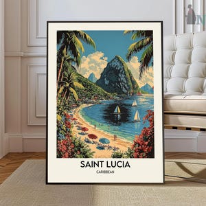 Saint Lucia Print, Saint Lucia Art, Saint Lucia island, Saint Lucia Photo, Saint Lucia Poster Print, Saint Lucia Decor,Saint Lucia Caribbean