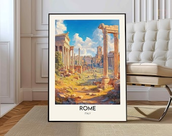 Rome Poster, Rome Print, Rome Wall Art, Rome Travel Poster, Rome Art Print, Rome Italy Print, Italy Wall Art, Italy Poster, Rome Photo