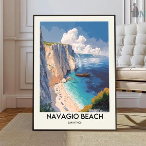 Navagio Beach poster, Navagio Beach Wall Art, Navagio Beach Print, Navagio Beach Photo, Navagio Beach Poster Print, Navagio Beach Zakynthos