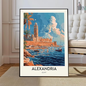 Alexandria Print, Alexandria Wall Art, Alexandria Poster, Alexandria Photo, Alexandria Poster Print, Alexandria egypt, Alexandria city Egypt