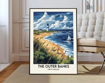 Outer Banks Print, Outer Banks Wall Art, Outer Banks Poster, Outer Banks Photo, Outer Banks Poster Print, Outer Banks North Carolina