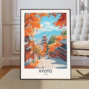Kyoto Print, Kyoto Wall Art, Kyoto Poster, Kyoto Photo, Kyoto Poster Print, Kyoto Wall Decor, Japan Poster, Japan Print, Kyoto city Japan