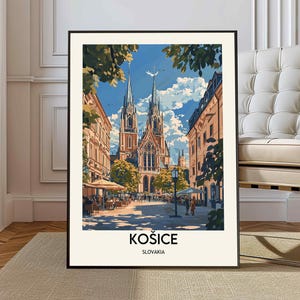 Kosice poster, Kosice Wall Art, Kosice Print, Kosice Photo, Kosice Poster Print, Kosice Travel Poster, Kosice Slovakia poster